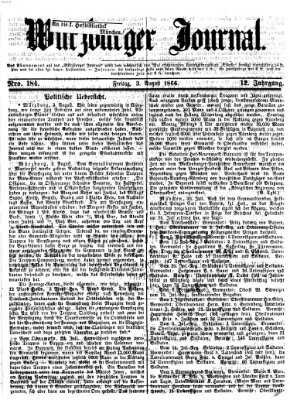 Würzburger Journal Freitag 3. August 1866