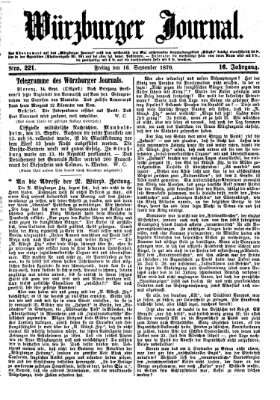 Würzburger Journal Freitag 16. September 1870