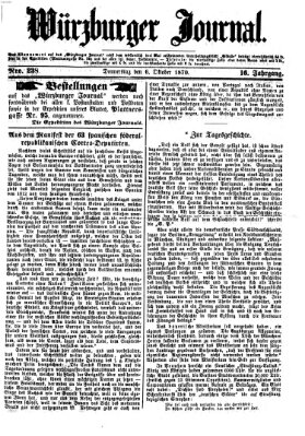 Würzburger Journal Donnerstag 6. Oktober 1870