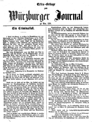 Würzburger Journal Mittwoch 18. September 1861