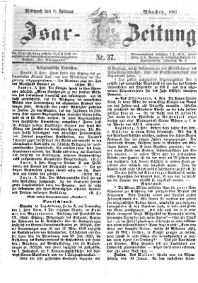 Isar-Zeitung (Bayerische Landbötin) Mittwoch 6. Februar 1861