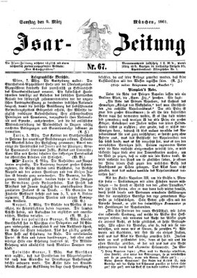 Isar-Zeitung (Bayerische Landbötin) Samstag 9. März 1861