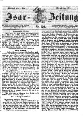 Isar-Zeitung (Bayerische Landbötin) Mittwoch 1. Mai 1861