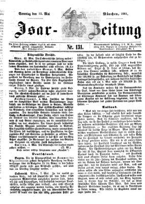 Isar-Zeitung (Bayerische Landbötin) Sonntag 12. Mai 1861