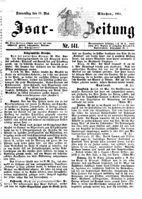 Isar-Zeitung (Bayerische Landbötin) Donnerstag 23. Mai 1861