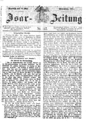 Isar-Zeitung (Bayerische Landbötin) Mittwoch 29. Mai 1861