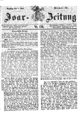 Isar-Zeitung (Bayerische Landbötin) Samstag 8. Juni 1861