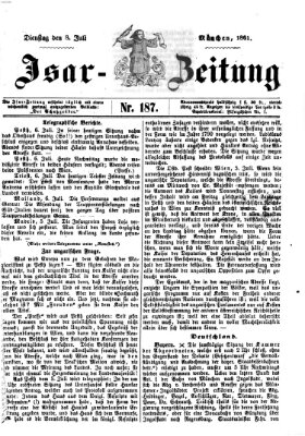 Isar-Zeitung (Bayerische Landbötin) Montag 8. Juli 1861