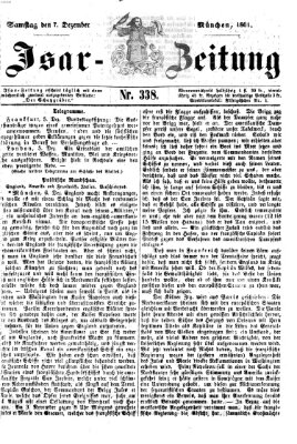 Isar-Zeitung (Bayerische Landbötin) Samstag 7. Dezember 1861