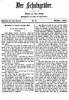 Der Schatzgräber (Bayerische Landbötin) Mittwoch 20. Februar 1861