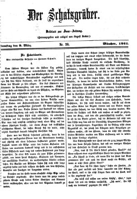 Der Schatzgräber (Bayerische Landbötin) Samstag 9. März 1861