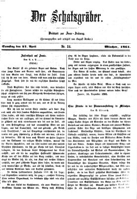 Der Schatzgräber (Bayerische Landbötin) Samstag 27. April 1861