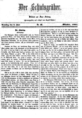 Der Schatzgräber (Bayerische Landbötin) Samstag 8. Juni 1861