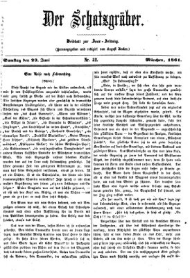 Der Schatzgräber (Bayerische Landbötin) Samstag 29. Juni 1861