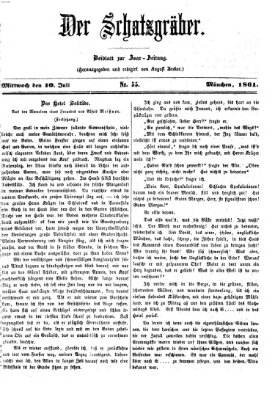 Der Schatzgräber (Bayerische Landbötin) Mittwoch 10. Juli 1861