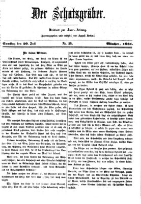 Der Schatzgräber (Bayerische Landbötin) Samstag 20. Juli 1861