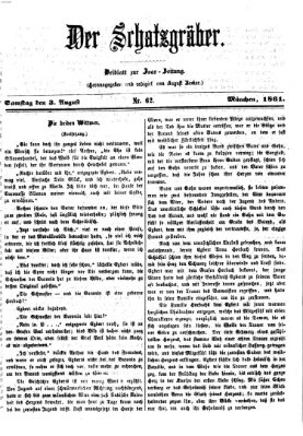 Der Schatzgräber (Bayerische Landbötin) Samstag 3. August 1861