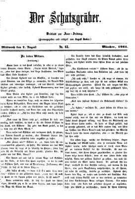 Der Schatzgräber (Bayerische Landbötin) Mittwoch 7. August 1861