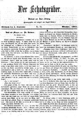 Der Schatzgräber (Bayerische Landbötin) Mittwoch 4. September 1861