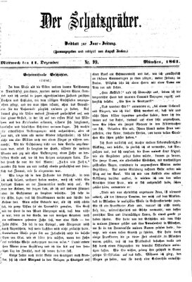 Der Schatzgräber (Bayerische Landbötin) Mittwoch 11. Dezember 1861