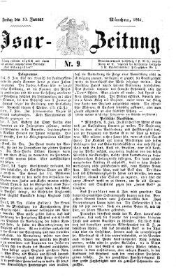 Isar-Zeitung (Bayerische Landbötin) Freitag 10. Januar 1862