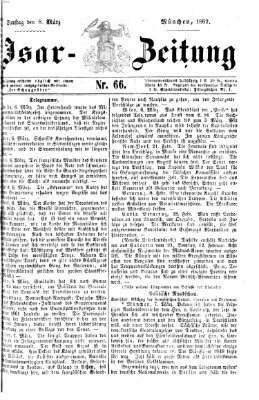 Isar-Zeitung (Bayerische Landbötin) Samstag 8. März 1862