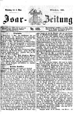 Isar-Zeitung (Bayerische Landbötin) Sonntag 4. Mai 1862