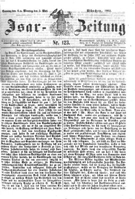 Isar-Zeitung (Bayerische Landbötin) Sonntag 4. Mai 1862