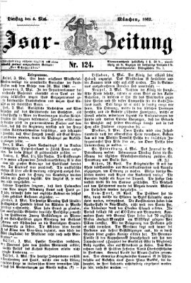 Isar-Zeitung (Bayerische Landbötin) Dienstag 6. Mai 1862