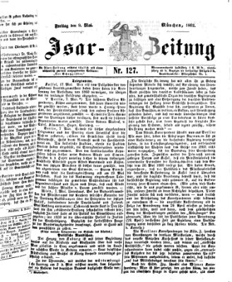 Isar-Zeitung (Bayerische Landbötin) Freitag 9. Mai 1862