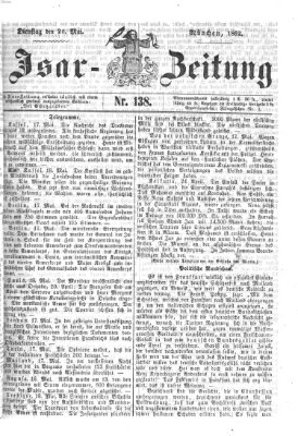 Isar-Zeitung (Bayerische Landbötin) Dienstag 20. Mai 1862