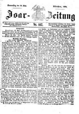 Isar-Zeitung (Bayerische Landbötin) Donnerstag 29. Mai 1862