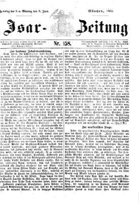 Isar-Zeitung (Bayerische Landbötin) Montag 9. Juni 1862