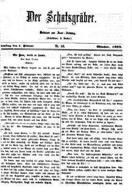 Der Schatzgräber (Bayerische Landbötin) Samstag 1. Februar 1862