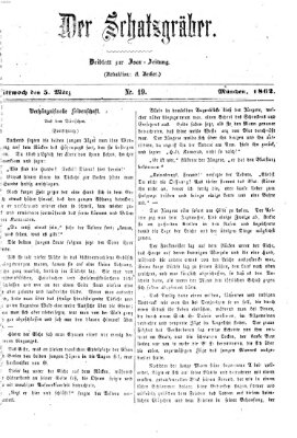 Der Schatzgräber (Bayerische Landbötin) Mittwoch 5. März 1862