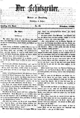 Der Schatzgräber (Bayerische Landbötin) Samstag 12. April 1862