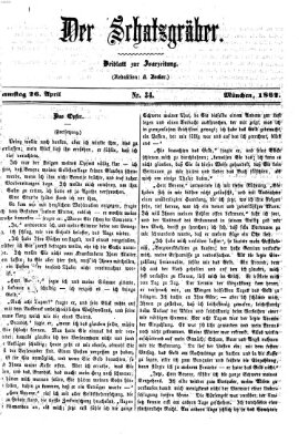 Der Schatzgräber (Bayerische Landbötin) Samstag 26. April 1862