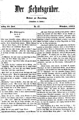 Der Schatzgräber (Bayerische Landbötin) Samstag 14. Juni 1862