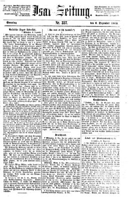 Isar-Zeitung (Bayerische Landbötin) Sonntag 6. Dezember 1863