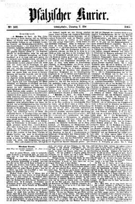 Pfälzischer Kurier Dienstag 2. Mai 1865