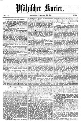 Pfälzischer Kurier Donnerstag 25. Mai 1865