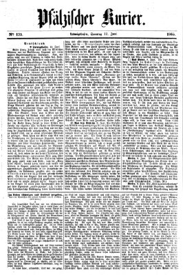 Pfälzischer Kurier Sonntag 11. Juni 1865