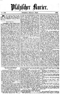 Pfälzischer Kurier Mittwoch 2. August 1865