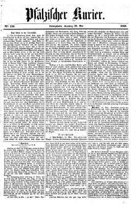 Pfälzischer Kurier Samstag 26. Mai 1866