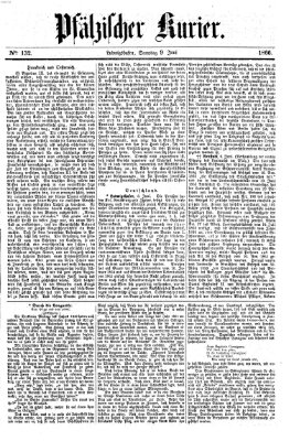 Pfälzischer Kurier Samstag 9. Juni 1866