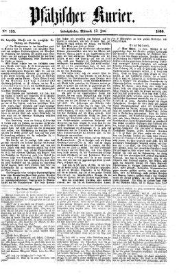 Pfälzischer Kurier Mittwoch 13. Juni 1866