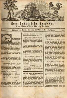 Der baierische Landbot Dienstag 19. Januar 1790