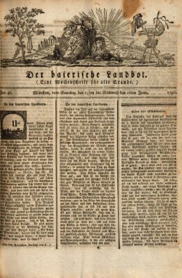 Der baierische Landbot Sonntag 13. Juni 1790