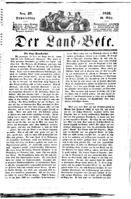 Westricher Zeitung Donnerstag 25. März 1852