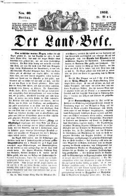 Westricher Zeitung Freitag 21. Mai 1852